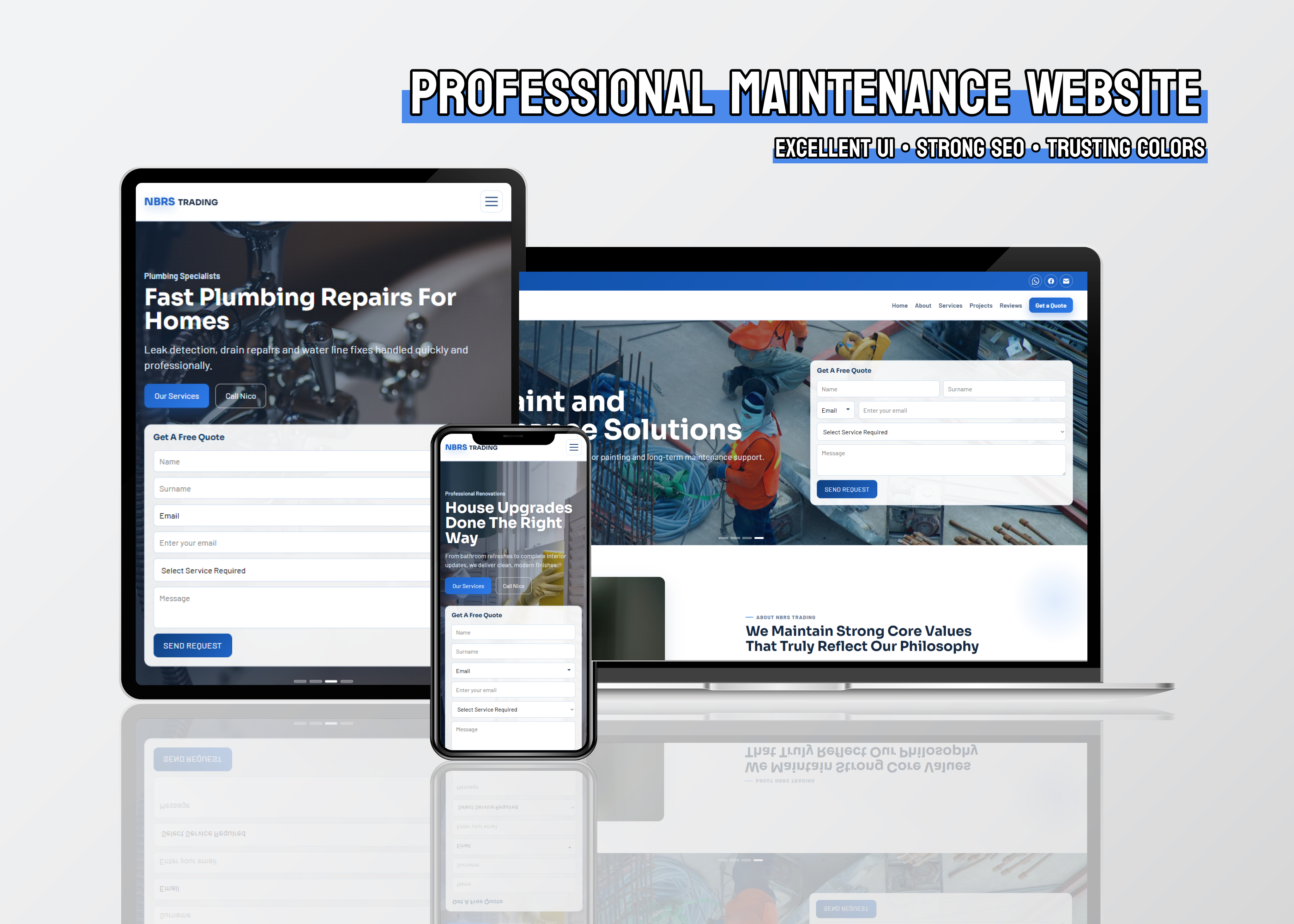 NBRS website preview